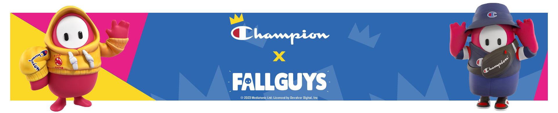 Champion x Fall Guys