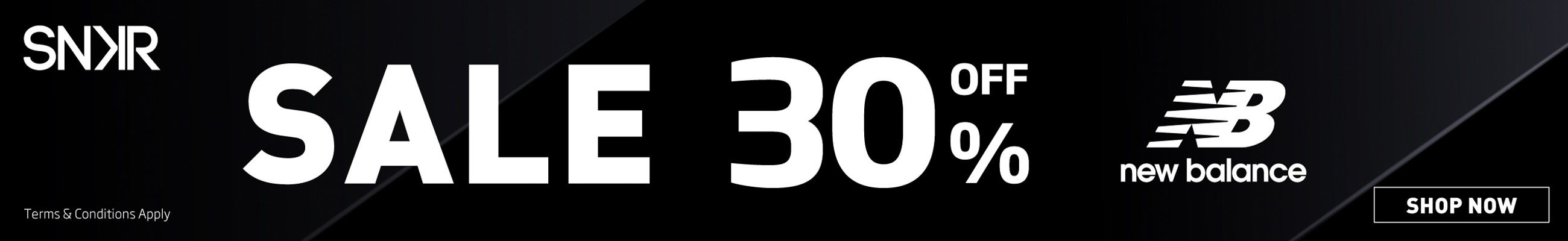 30% OFF - New Balance