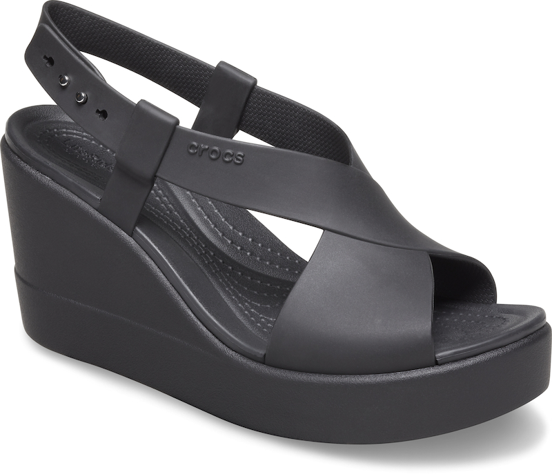 crocs with wedge heel