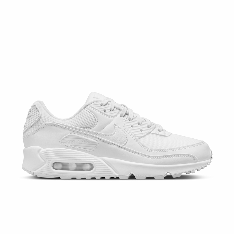 Nike air max 90 essential white on feet best sale