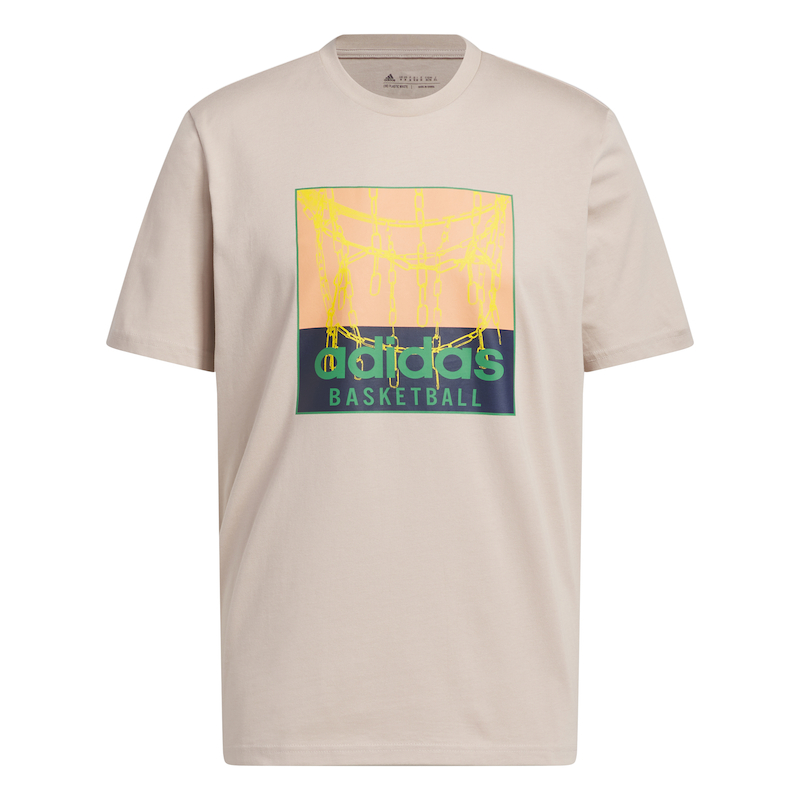 Adidas Chain Net Basketball Graphic Men's T-Shirt