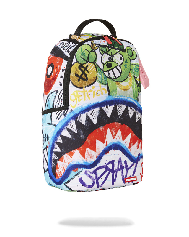 Buy Sprayground Crayon Shark Dlxsr Backpack Online In Kuwait - The ...