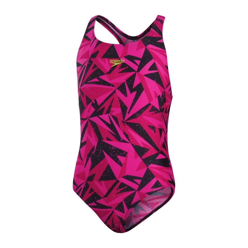 Speedo Kid's Hyperboom Logo Medalist Swimsuit