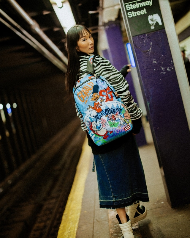 Sprayground 90S Nick Street Art Dlxsr Backpack Online - The