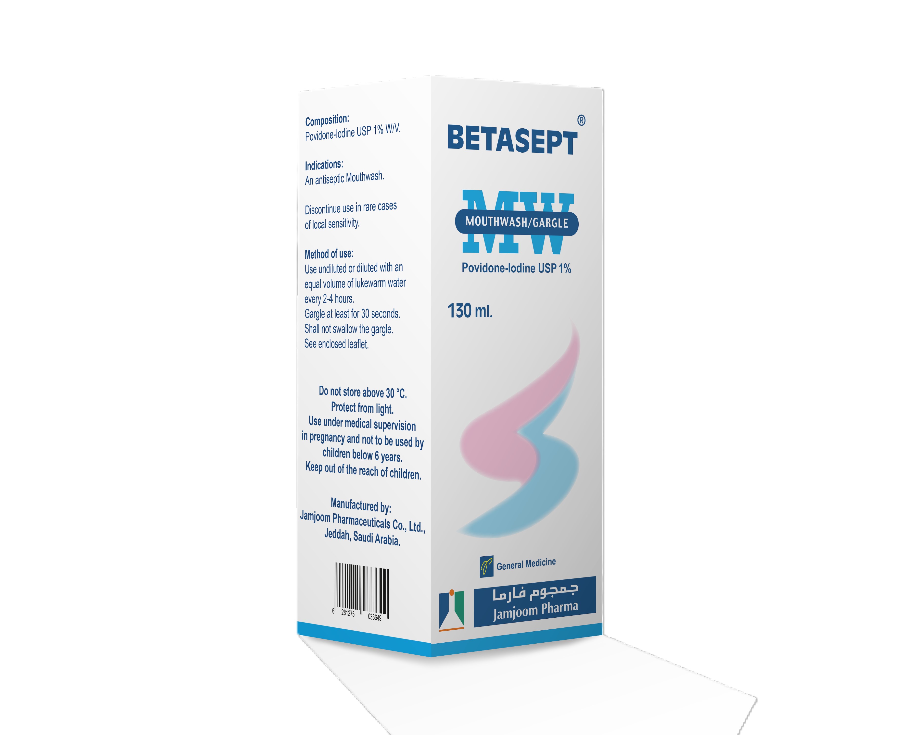 Betasept Mouthwash 130ml