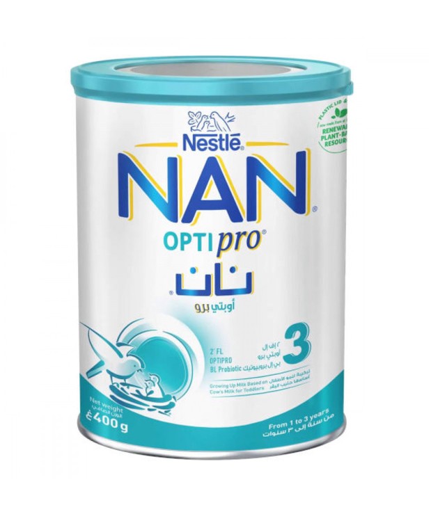 نستله نان 3 حليب أوبتيبرو 400 جم