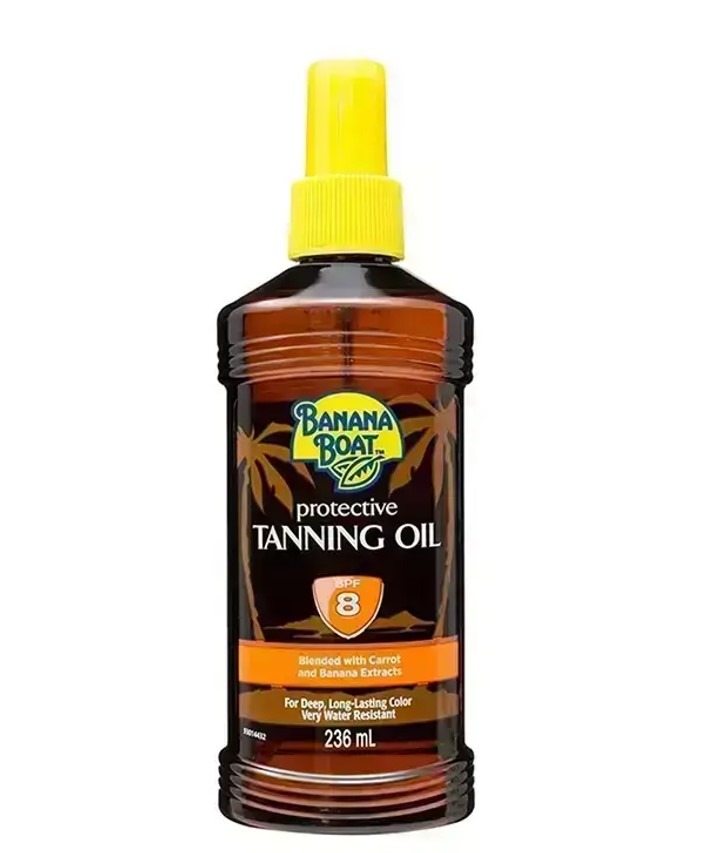 Banana Boat Protective Tanning Oil SPF 8 - 236 ml