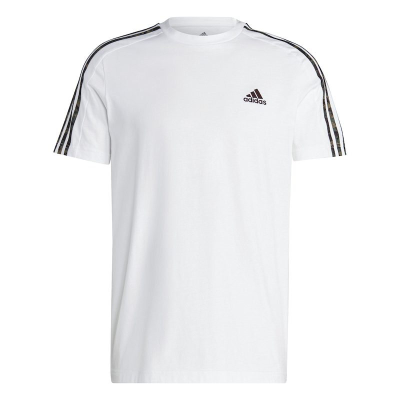 Buy Adidas Essentials Single Jersey 3-Stripes Men's T-Shirt Online in ...