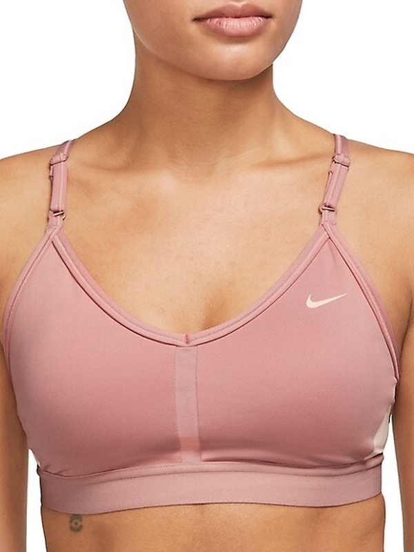 Nike Indy Women's Light-Support Padded V-Neck Sports Bra