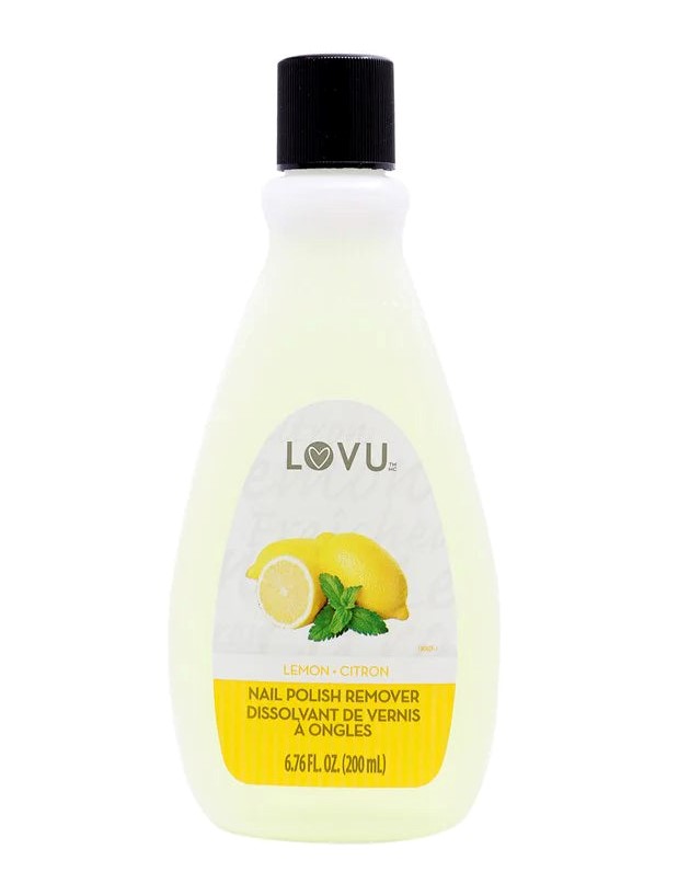 Lovu Nail Polish Remover Lemon 200ml