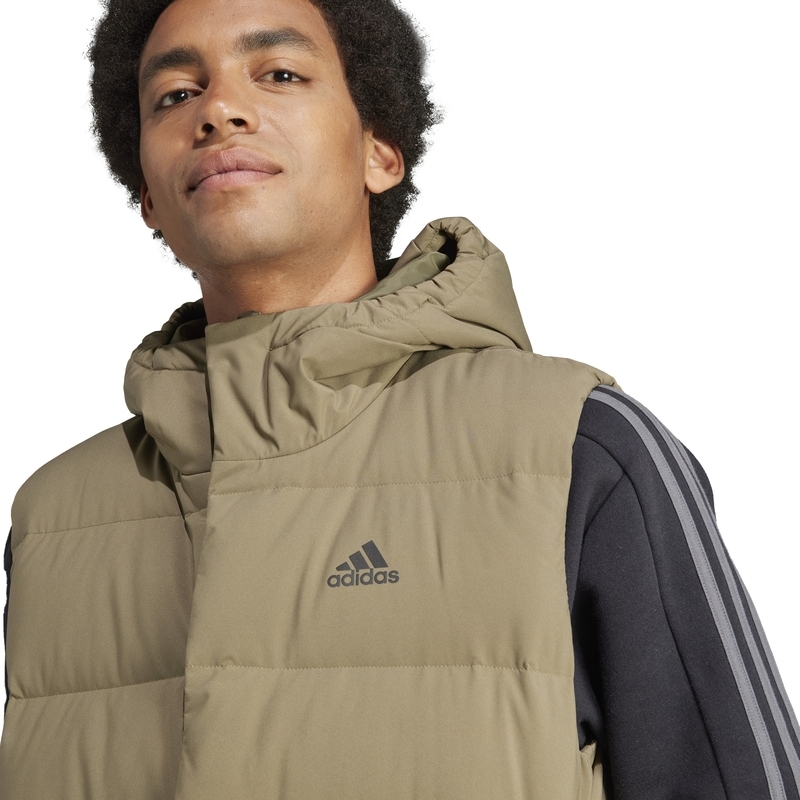 Adidas Men's Helionic Hooded Down Vest