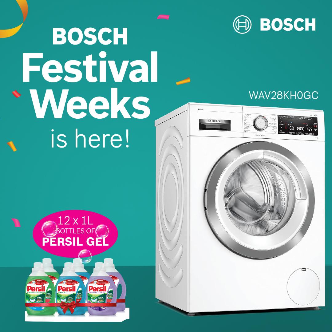 BOSCH WAV28KH0GC Serie | 8, Washer 9 kg 1400 rpm, i-DOS, Home Connect