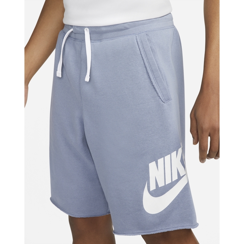 nike alumni shorts grey