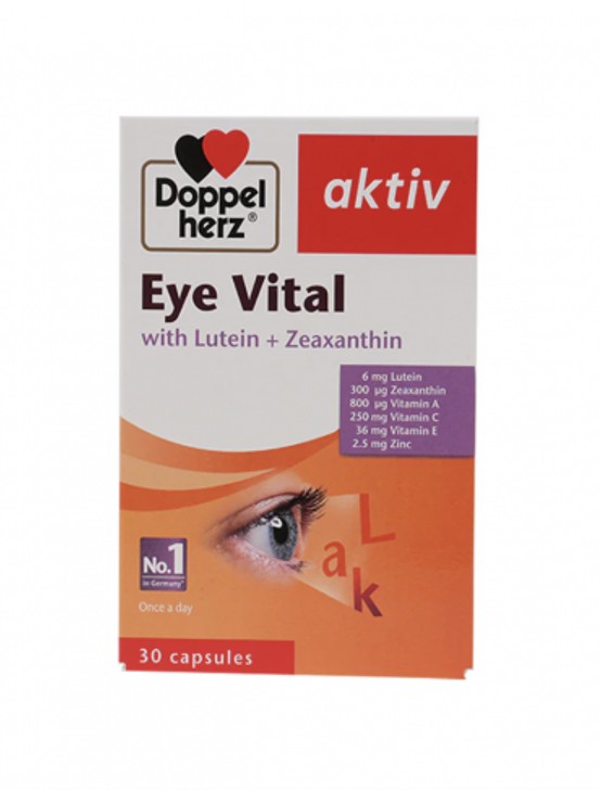 Doppelherz Aktiv Eye Vital with Lutein 30 Capsules