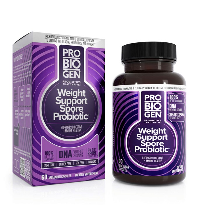 Probiogen Weight Support Spore Probiotic 60 Capsules