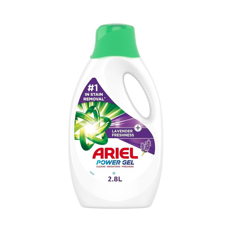 Ariel Lavender Freshness Laundry Detergent Power Gel 2.8L