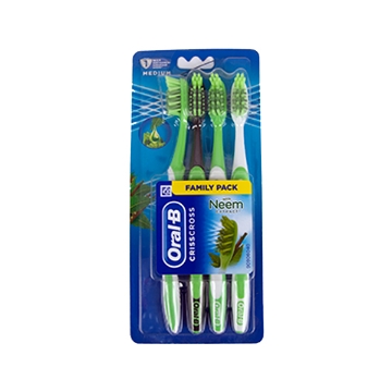 Oral-B Criss-Cross Toothbrush With Neem Extract