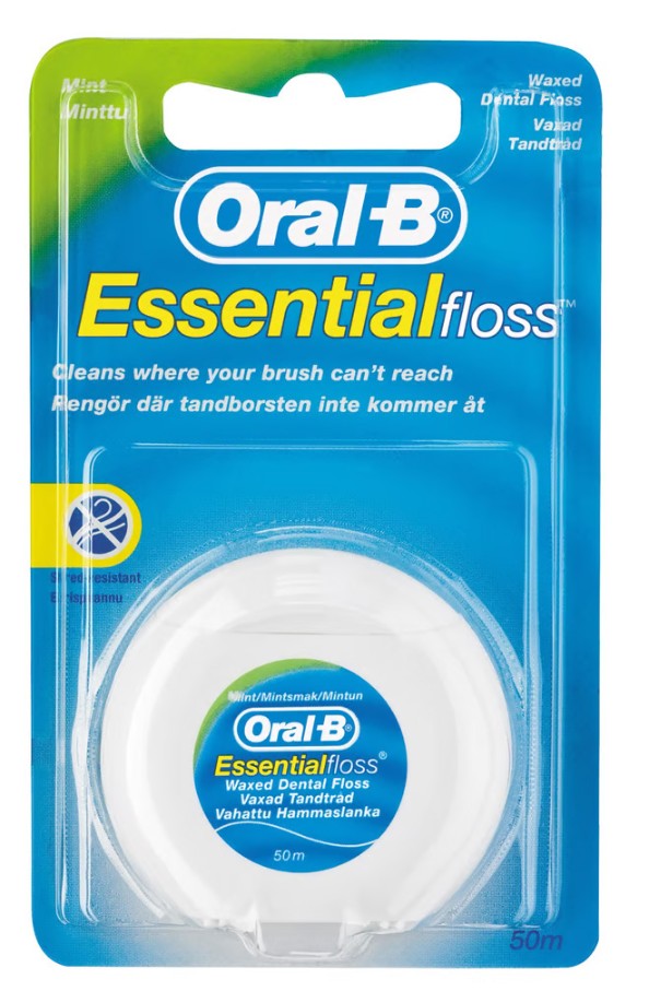 Oral-B Essential Mint Waxed Floss