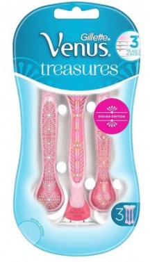 Gillette Venus Treasures Disposable Razors 3 Pieces