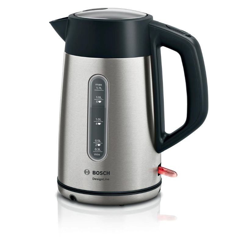 Bosch TWK4P440GB Water KettleDesignline 3000W, Stainless steel