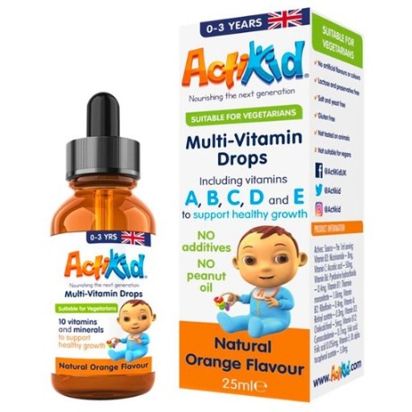 Actikid Multi Vitamin Drops 25ml