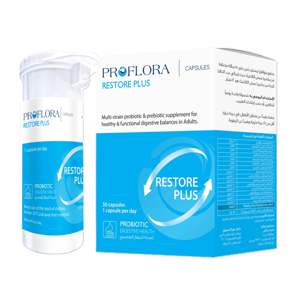 Proflora Restore Plus Pack 30 caps