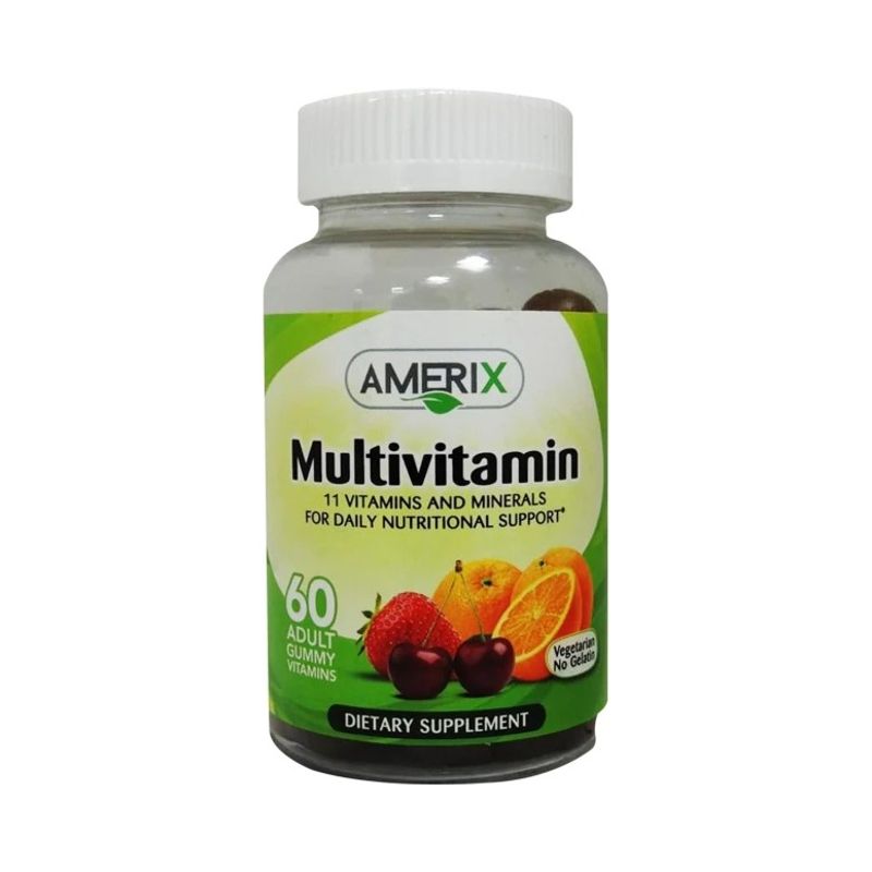 أميركس ملتي فيتامين 60قطعة فيتامينات جامي للبالغين