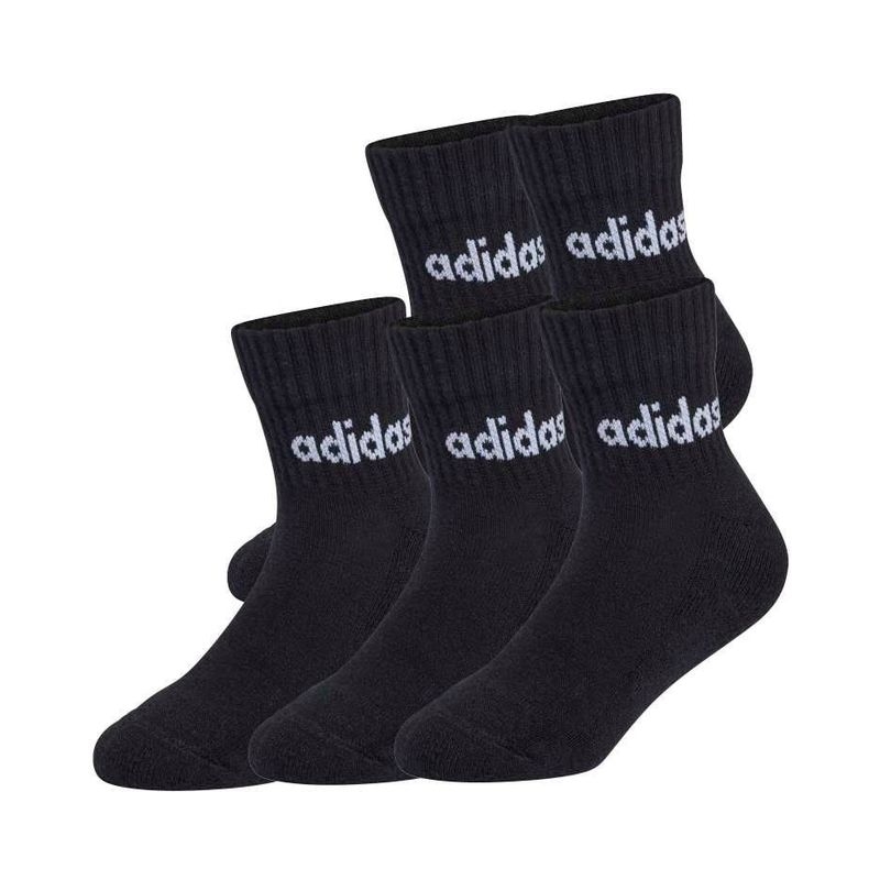 Adidas Linear Ankle Unisex Kid'S Socks 5 Pairs