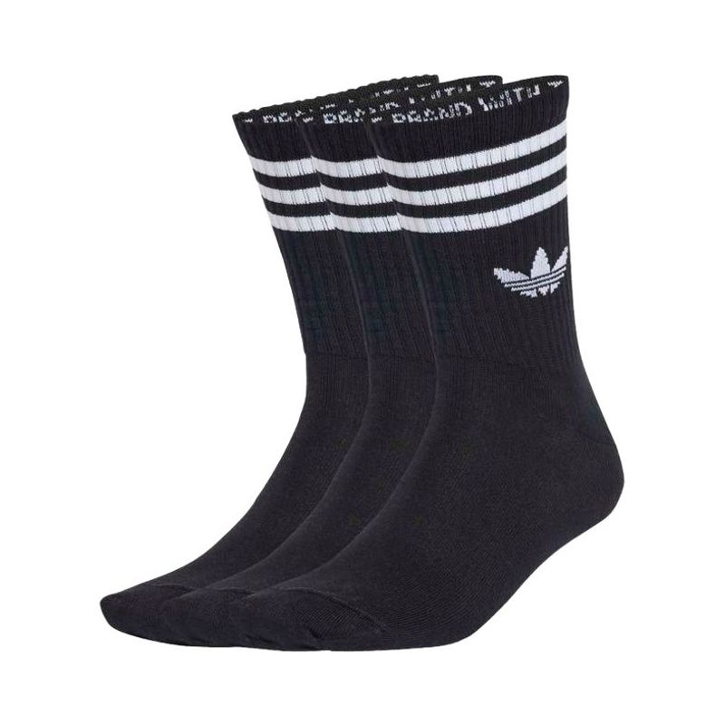 ADIDAS 3-STRIPES CREW SOCKS (3 PAIRS)