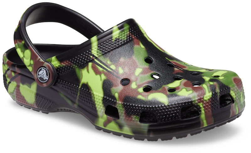 army camo crocs