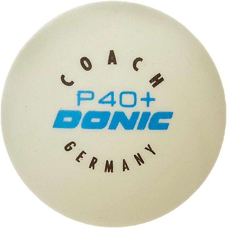 P40+ Coach White Tennis Ball (6 pcs)