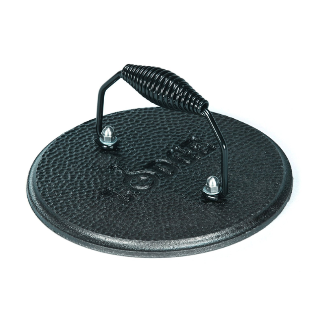 Lodge Round Cast Iron Grill Press 7.5"