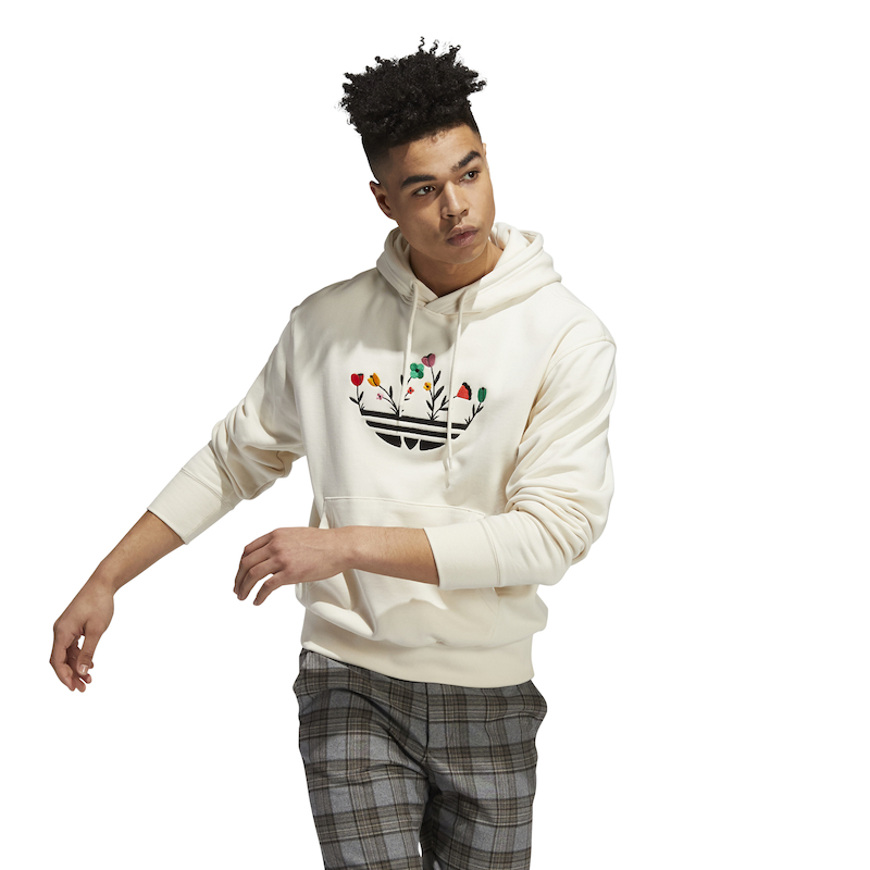 trefoil bloom hoodie