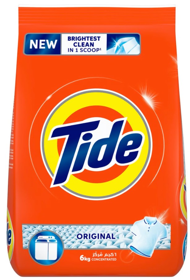 Tide Semi Automatic Original Scent Concentrated Detergent Powder 6 Kg