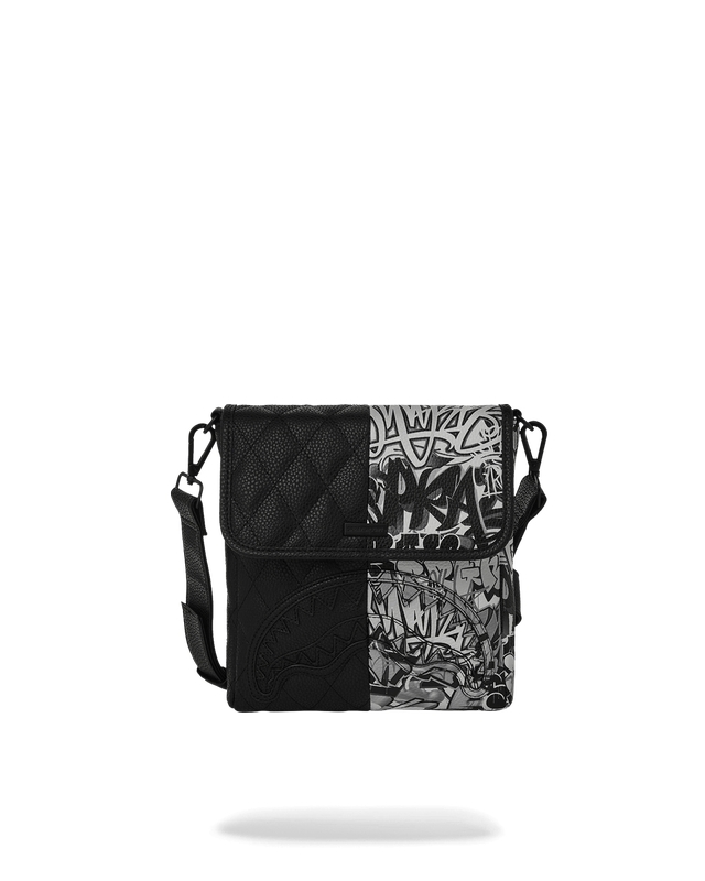Sprayground Half Graff Quilted Messenger Online Kuwait - The