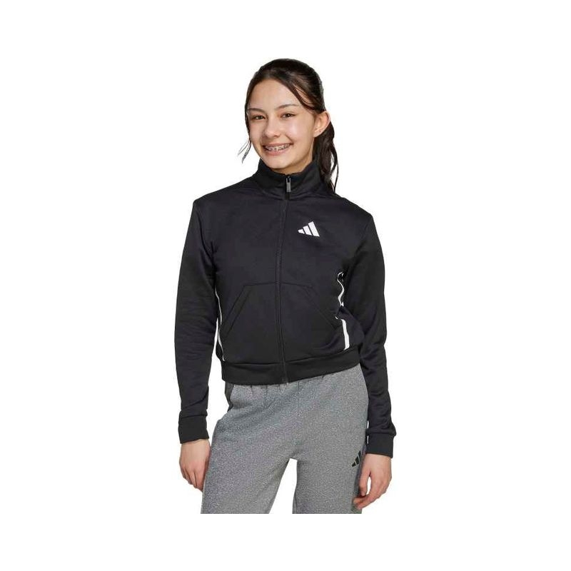 Adidas Train Essentials Game & Go Full-Zip Kid's Crew