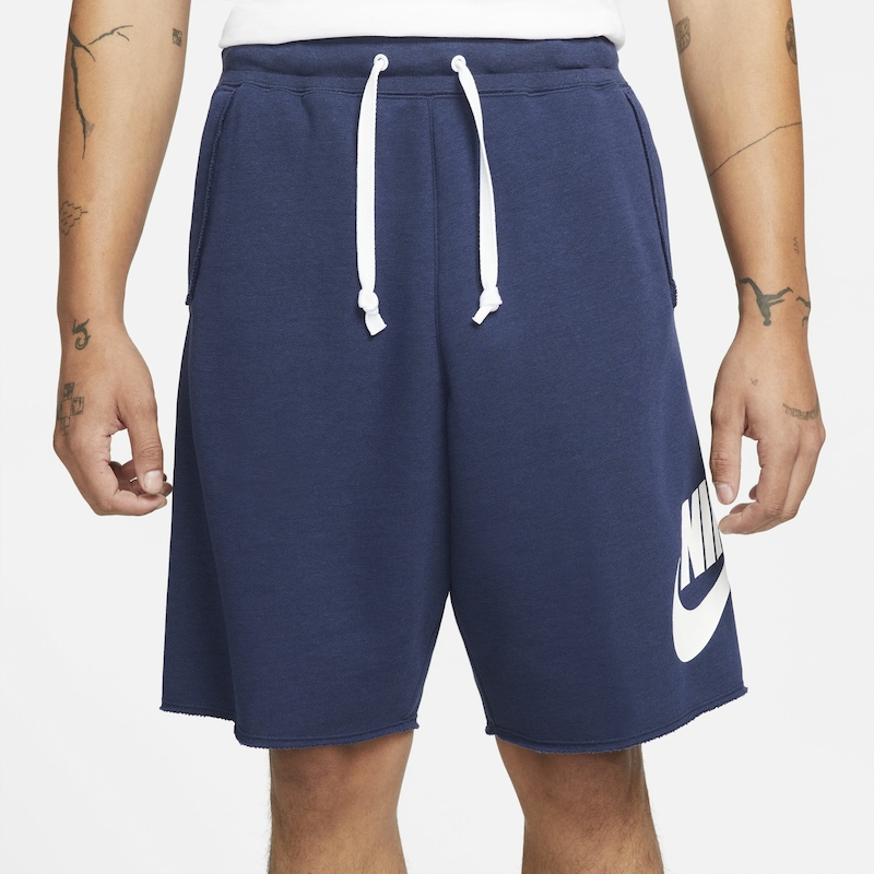 men's nike sportswear alumni fleece shorts