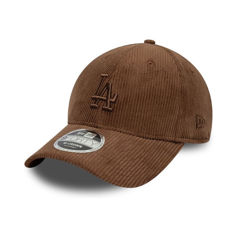 New Era La Dodgers Mlb Cord Brown 9Forty M-Crown Men's Cap