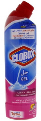 Clorox Gel Thick Bleach + Cleaner with Floral Magic 750 ml