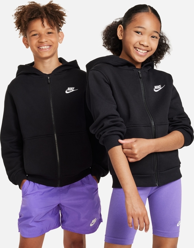 Buy Nike Sportswear Club Fleece Kid's Full-Zip Hoodie Online in Kuwait ...