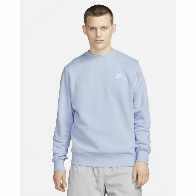 Buy Nike Men's Sportswear Club Fleece Sweatshirt Grey in Kuwait -SSS