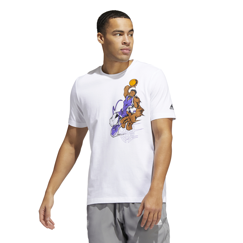 Order Sports Shoes & Apparel | Home Delivery across Kuwait | The Foot (TAF) Adidas Avatar Donovan Mitchell Graphic Men's T-Shirt