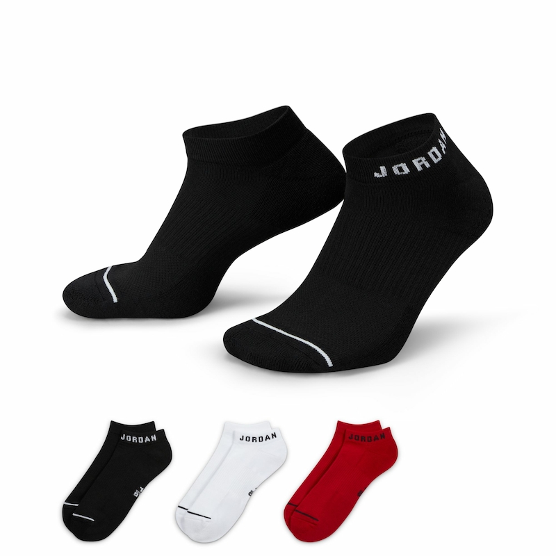 Jordan Everyday No-Show Socks (3 Pairs)