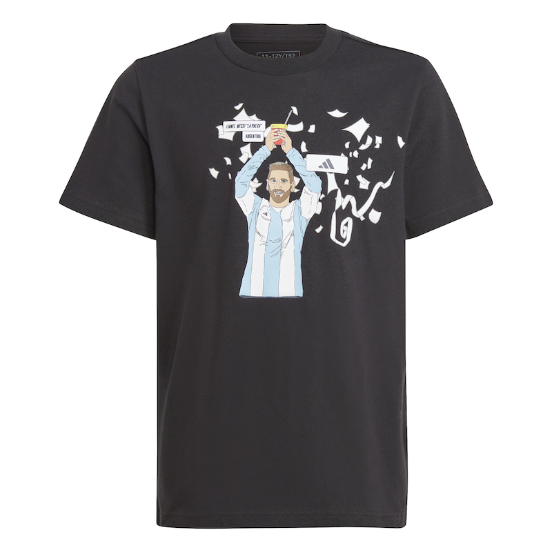 Adidas Kid's Messi Football Graphic T-Shirt