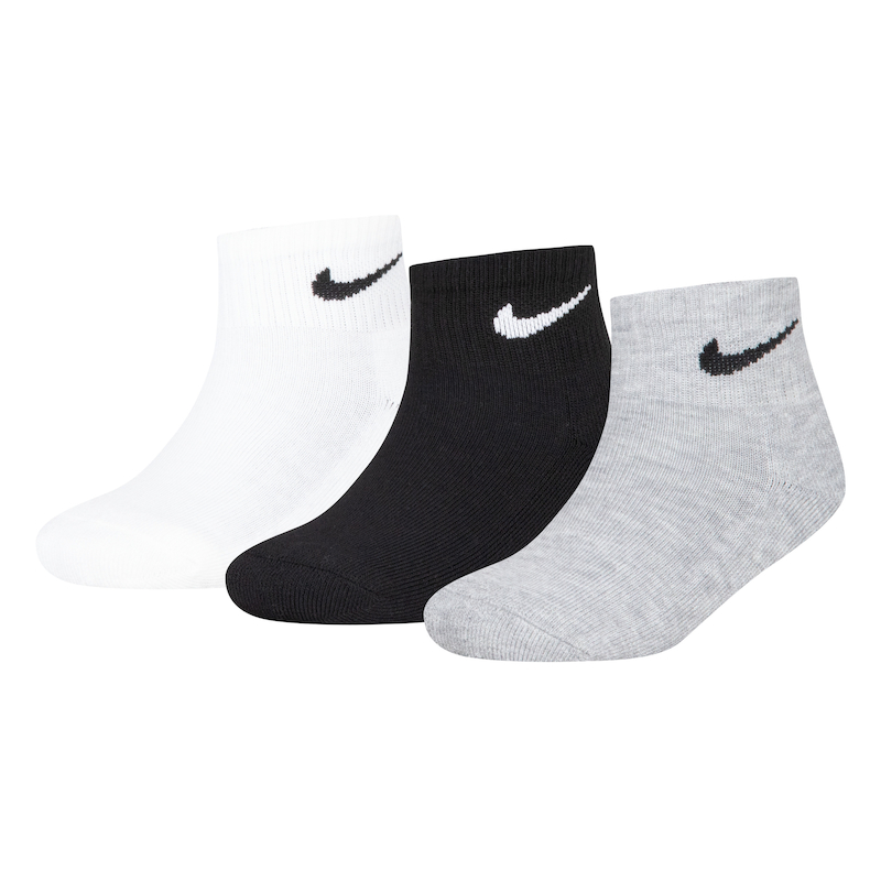 Nike Little Kid's Cushioned Ankle Socks (3 Pairs)