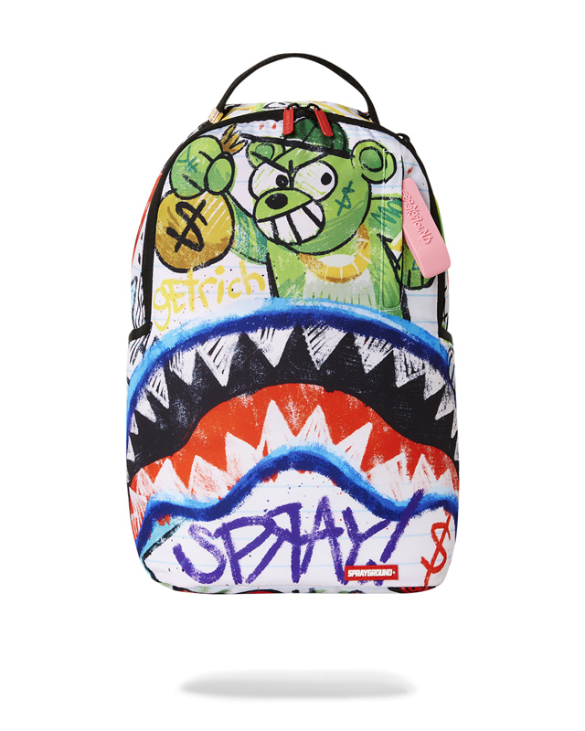 Buy Sprayground Crayon Shark Dlxsr Backpack Online in Kuwait - The ...