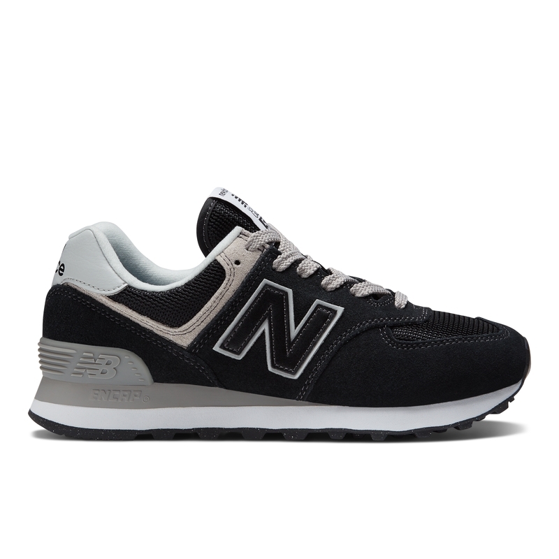 All white new balance 574 womens best sale