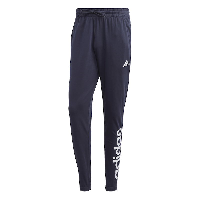 Buy Adidas Essentials Single Jersey Tapered Elasticized Cuff Logo Men s Joggers Online in Kuwait Intersport