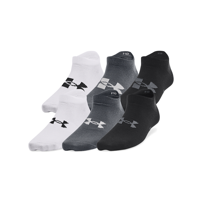 Under Armour Yth Essential No Show 6Pk Kid's Socks