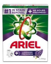 Ariel Semi Automatic Lavender Detergent Powder 2.25KG